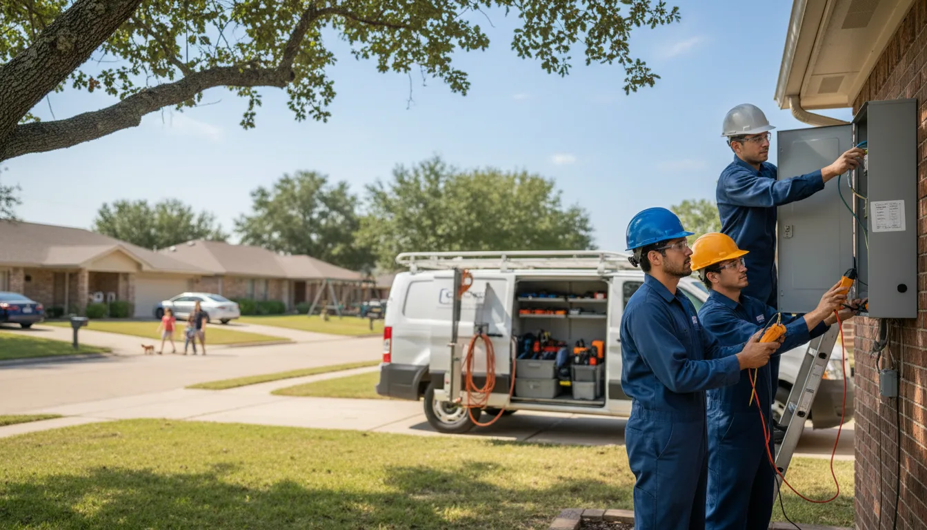 Certified electrician providing emergency electrical services in Frankfort, IL